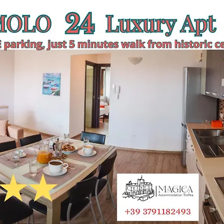 Molo 24 Luxury - With Free Parking Just 5 Minutes Walk From Historic Center Appartamento *